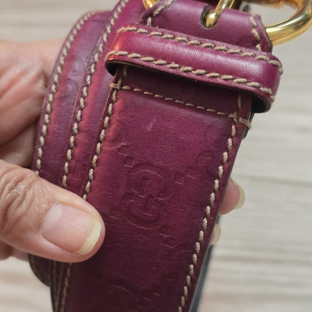 Gucci Leather Belt - Picture 6 of 8